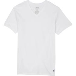 Polo Ralph Lauren P5 Cotton Classic V-Necks White/Cruise Navy