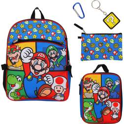 BioWorld Youth Super Mario Bros. Backpack Set