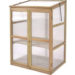 Costway Garden Portable Cold Frame Greenhouse Raised Flower Planter