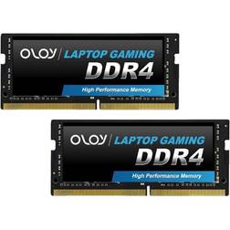 Oloy ddr4 ram 64gb 2x32gb 2666 mhz cl19 1.2v 260-pin laptop gaming sodimm u