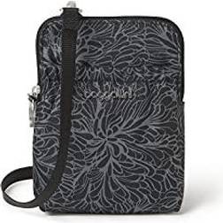 Baggallini RFID Bryant Pouch - Midnight Blossom Print