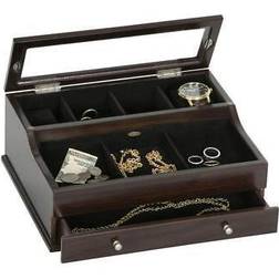 Mele & Co Hampden Top Top Valet Chest of Drawer