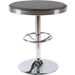 Best Master Furniture WX2408 Black Bar Table