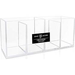 Jacobs 4-Compartment Clear Organizer- Brush More