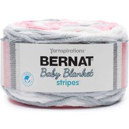 Bernat baby blanket stripes yarn-ballerina -161260-60006