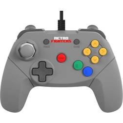 Retro fighters brawler64 wired n64 controller game pad black
