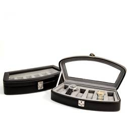 Bey-Berk Leather Box Black Black