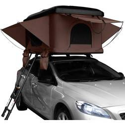 MonsterShop Car Roof Tent Brown