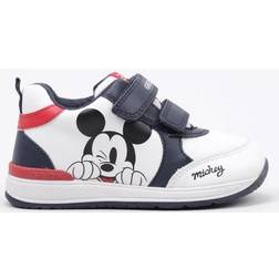 Geox Baby's B Rishon First Walker Shoes - White Navy