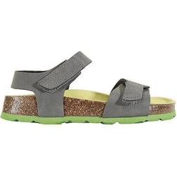 Superfit Fussbettpantoffel - Grey/Green