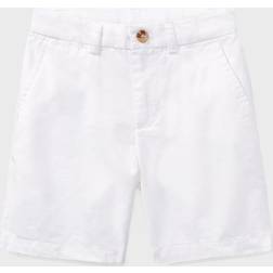 Polo Ralph Lauren Boy's Flat Front Chino Shorts, 2-7 WHITE