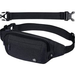 Waterfly fanny pack waist bag: runner small hip pouch bum bag running fannie