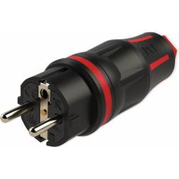 PCE 05721-sr Safety plug 250 V Black/red IP54