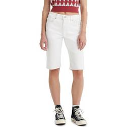 Levi's Women's Bermuda Shorts, New Chalk White