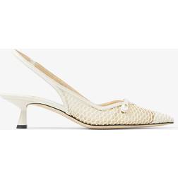 Jimmy Choo Amita White/Latte