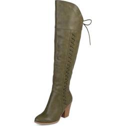 Journee Collection Spritz Women's Over-The-Knee Boots, 12 Dark Green