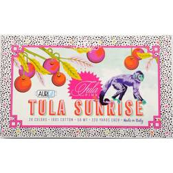 Aurifil Tula Pink Tula Sunrise Thread Kit 20 Small Spools 50 Weight TP50SC20