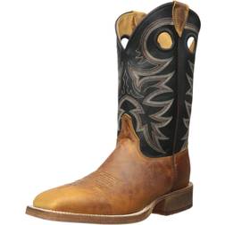 Justin Caddo in. Square Toe Western Boot