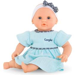 Corolle Bébé Calin Maud Baby Doll 12" Soft Body Doll, Sleeping Eyes That Open and Close, Vanilla-Scented, Mon Premier Poupon for Ages 18 Months and up