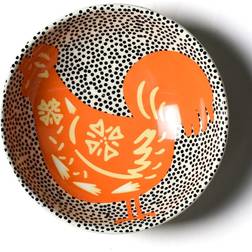 Colors Chinese Zodiac Rooster Dessert Bowl