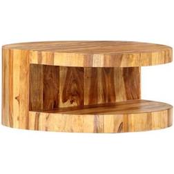 vidaXL Round Sheesham Coffee Table