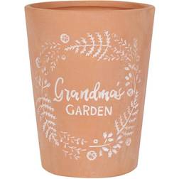 Something Different Grandma's Garden Terracotta Plant Pot