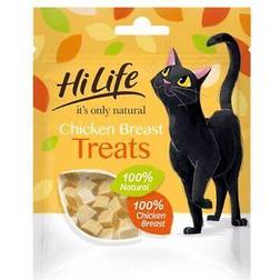 HiLife it's only natural cat treats chicken grain