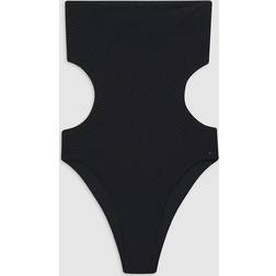 Anine Bing Black Zahra Swimsuit Black