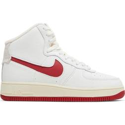 Nike Air Force 1 High Sculpt W - Summit White/Coconut Milk/Gym Red