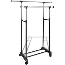 vidaXL Adjustable Clothes Rack 42x170cm