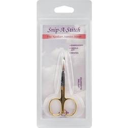 Tron Snip-A-Stitch Scissors 3.5"-Gold-Plated