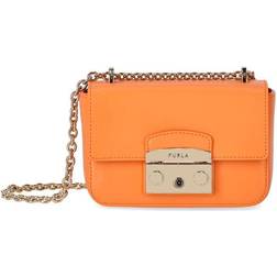 Furla metropolis mini orange crossbody bag