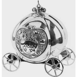 Juliana Bambino Silver Plated Fairytale Carriage Money Box