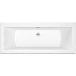 Roca The Gap Z024719000 Tap Hole Double Ended Bath