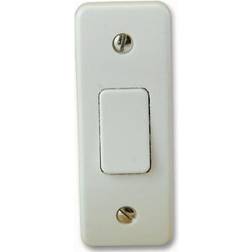 MK by Honeywell 10A 1 Gang SP 2-Way Architrave Switch