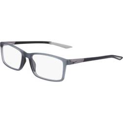 Nike 7287 034, including lenses, RECTANGLE Glasses, MALE