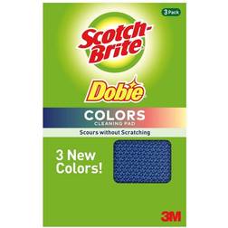 Scotch-Brite Dobie Colors All Purpose Cleaning Pads, 3 ct