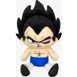 Dragonball super 7" plush sitting vegeta great eastern 56739 bejita