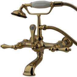 Kingston Brass Cc541T2 Clawfoot Tub Filler Hand Shower