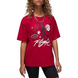 Jordan Women's Flight T-Shirt Gym Red