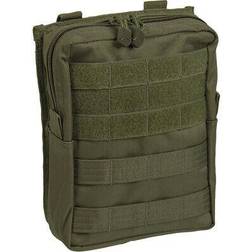 Mil-Tec molle belt pouch large utility pals webbing zipper tactical army olive