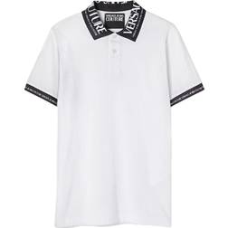 Versace Jeans Couture Logo Polo Shirt - White