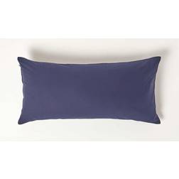 Homescapes Euro 400 Thread Count Pillow Case Blue