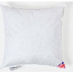 Homescapes Duck Feather Pad Chair Cushions White (60x60cm)