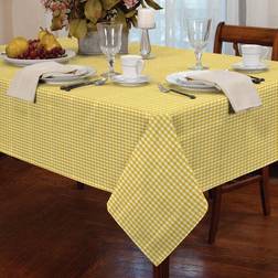 Gingham Tablecloth Yellow