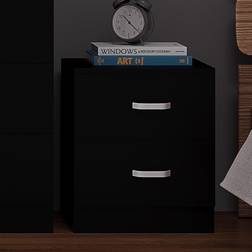 Fwstyle 2 Drawer Bedside Table