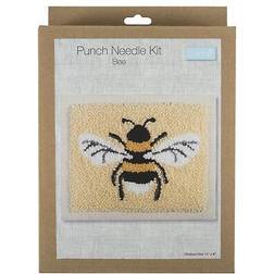 Punch Needle Kit Bee MultiColoured