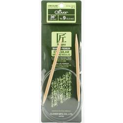 Clover Takumi Bamboo Circular Knitting Needles 36"-Size 9/5.5mm -1636-9