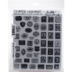 Stampers Anonymous Tim Holtz Cling 7"X8.5" Stamp Collector