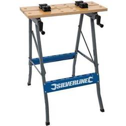 Silverline Portable Workbench 100kg Tb01 portable workbench tb01 100kg